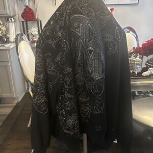 Pele, Pele, leather and wool coat custom